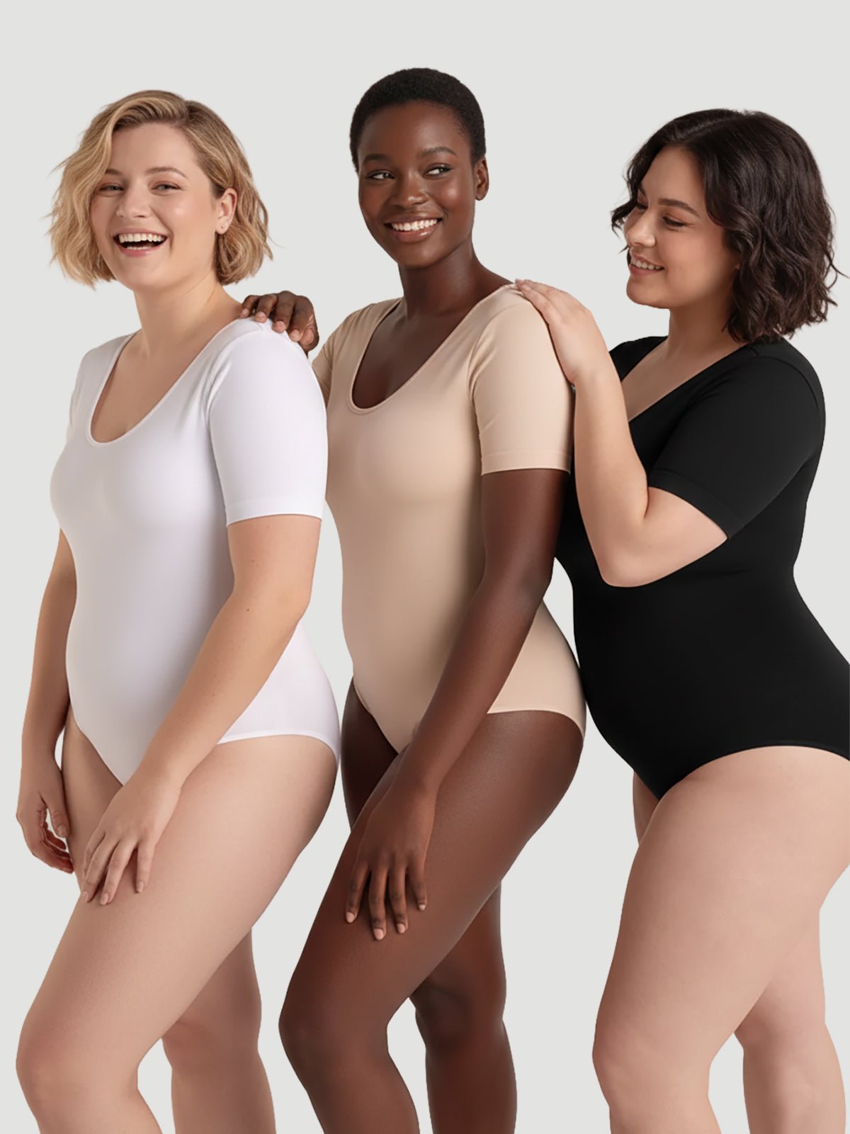 Short-Sleeve Seamless Sculpt Shapewear Bodysuit