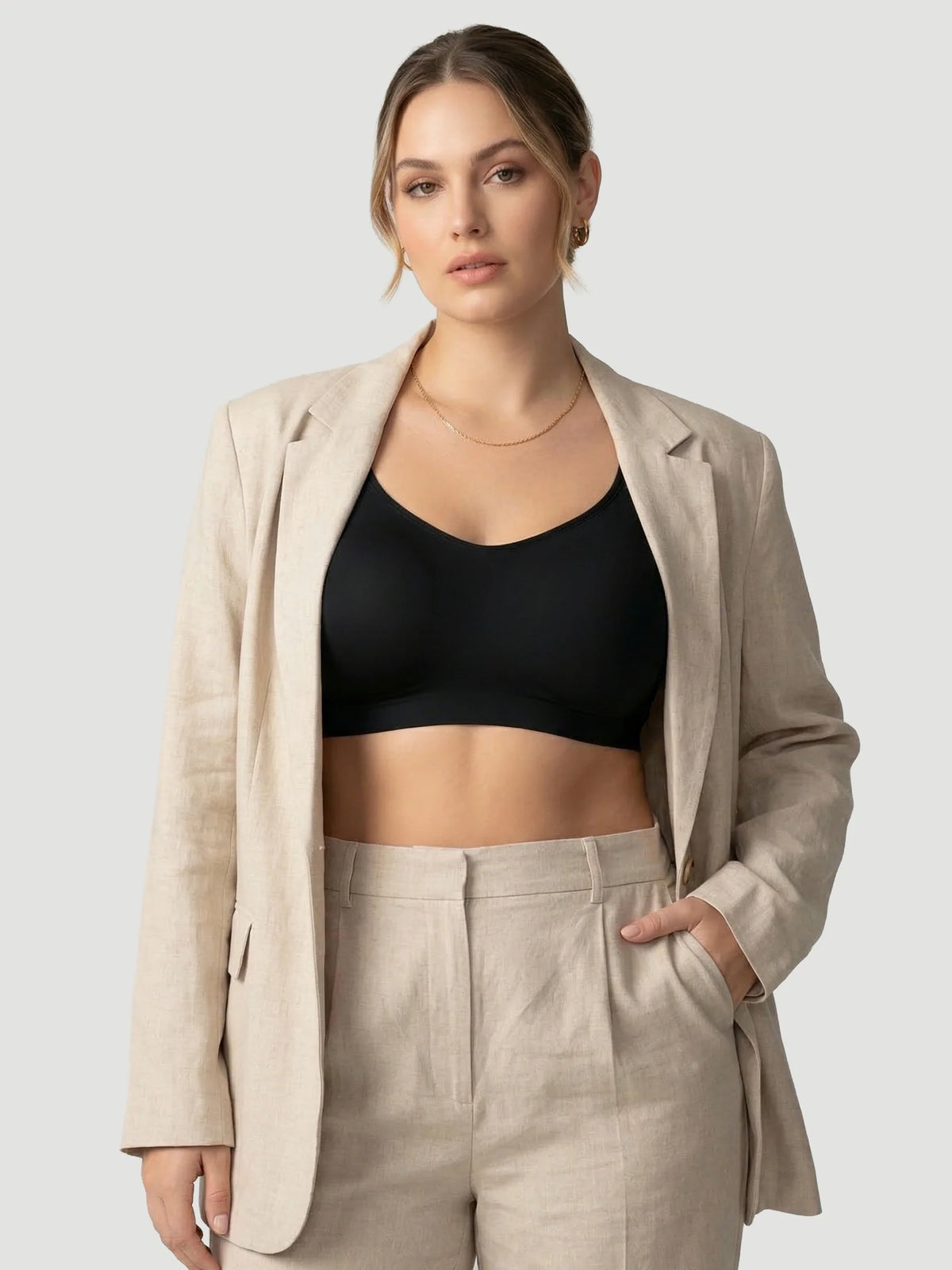 Wire Free Shaper Bra (Cups A-FF) + FREE Bra Extender