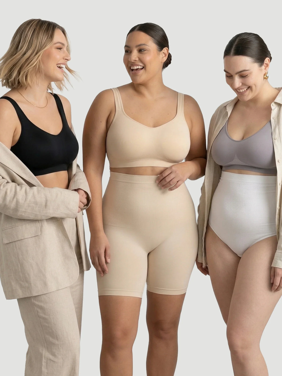 Wire Free Shaper Bra (Cups A-FF) + FREE Bra Extender