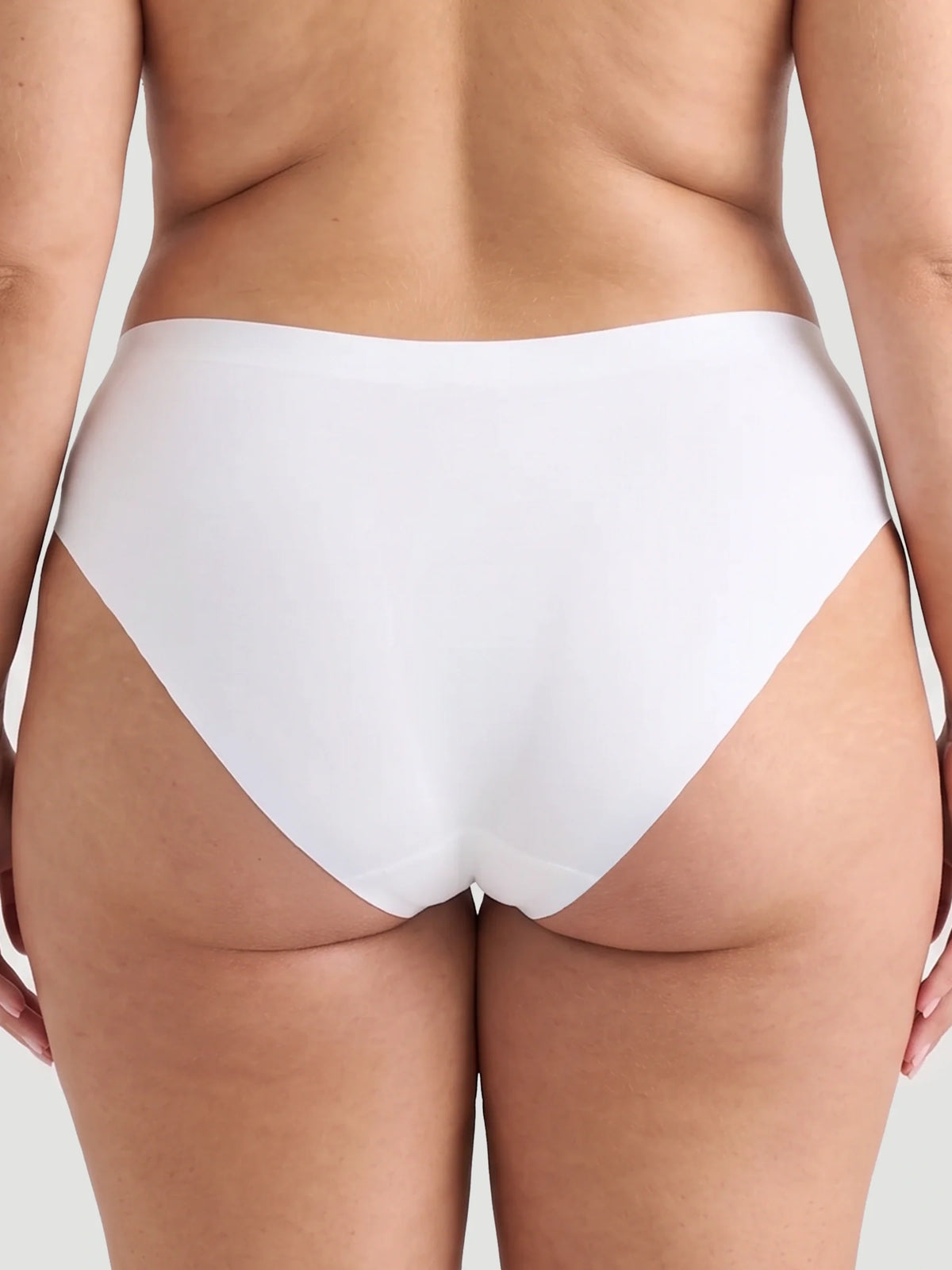 Mid Waist Seamless Bonded Bikini Underwear