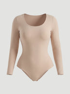Long-Sleeve Seamless Sculpt Shapewear Bodysuit