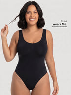 Scoop Neck Bodysuit Shaping Panty