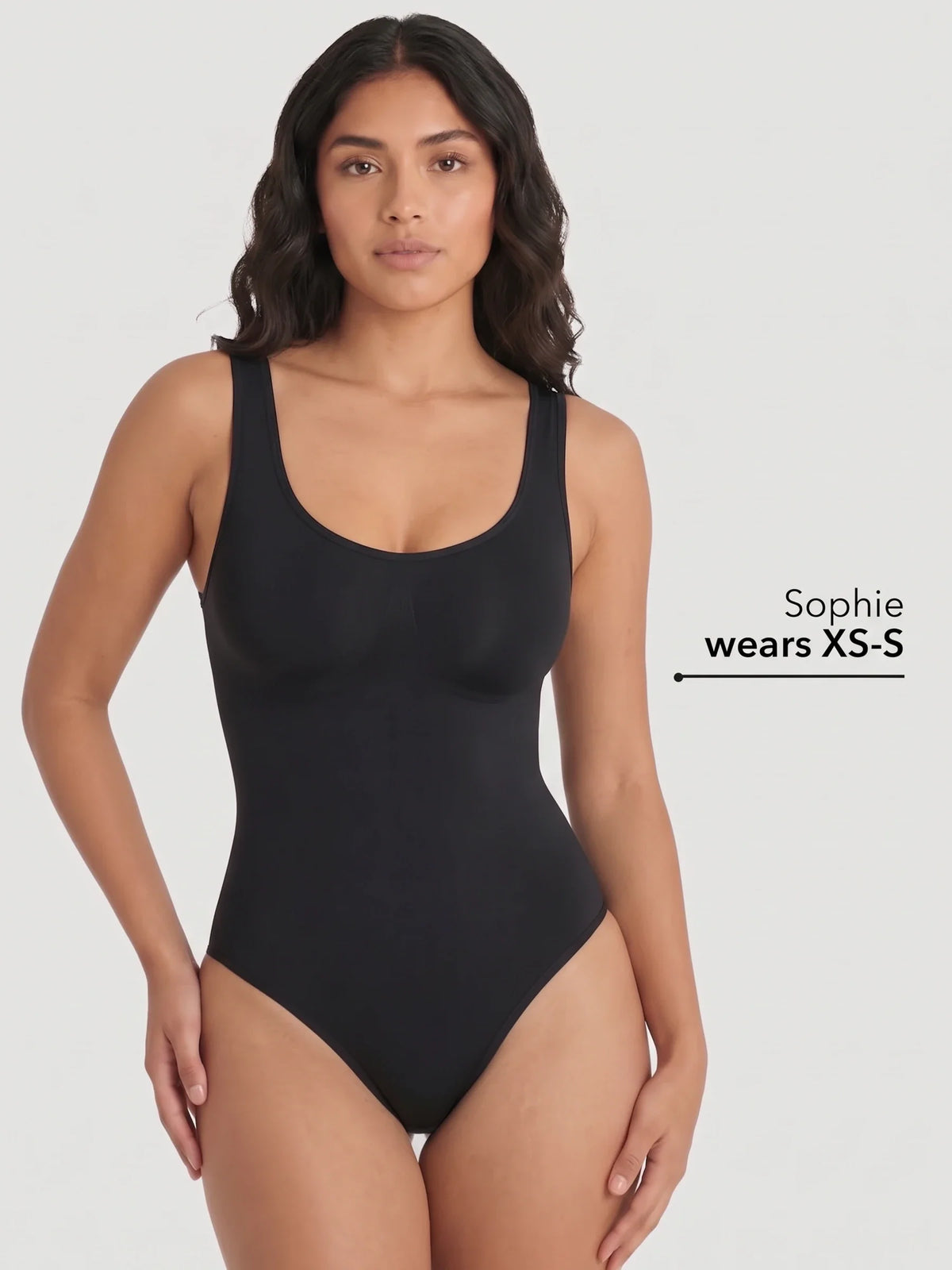 Scoop Neck Bodysuit Shaping Panty