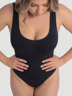 Scoop Neck Bodysuit Shaping Thong