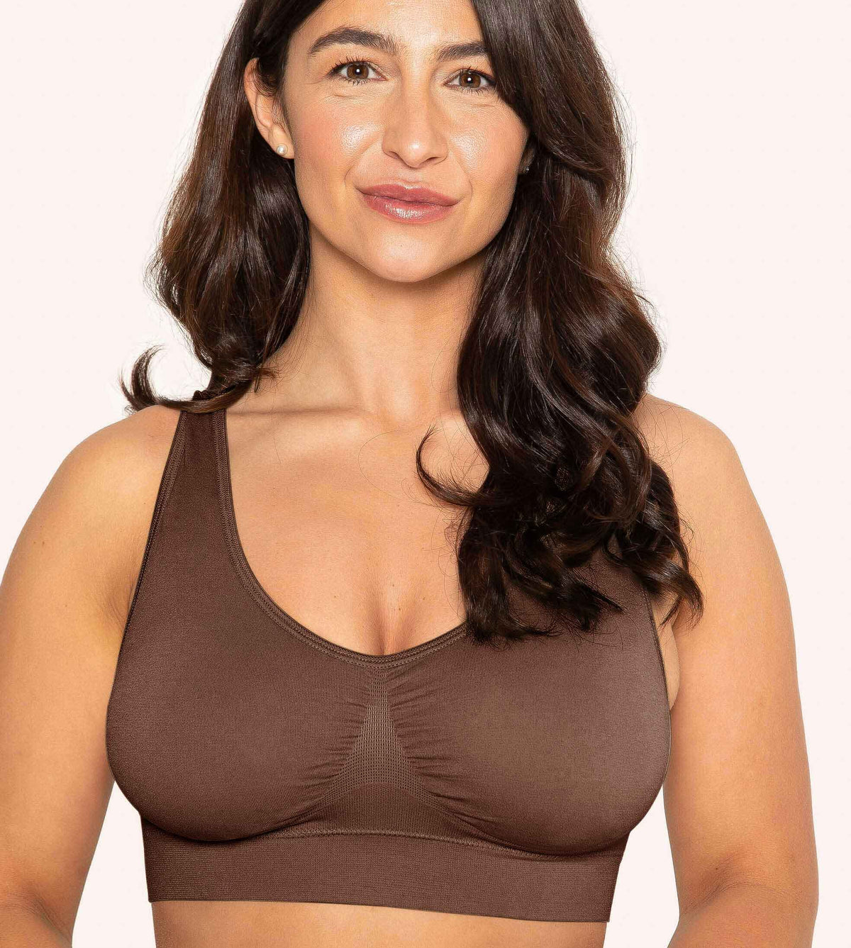 Daily Comfort Throw-on Wirefree Bra AA-DD