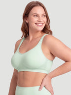 2-Pack Adjustable Wire Free Shaper Bra (Cups A-FF) + FREE Bra Extender