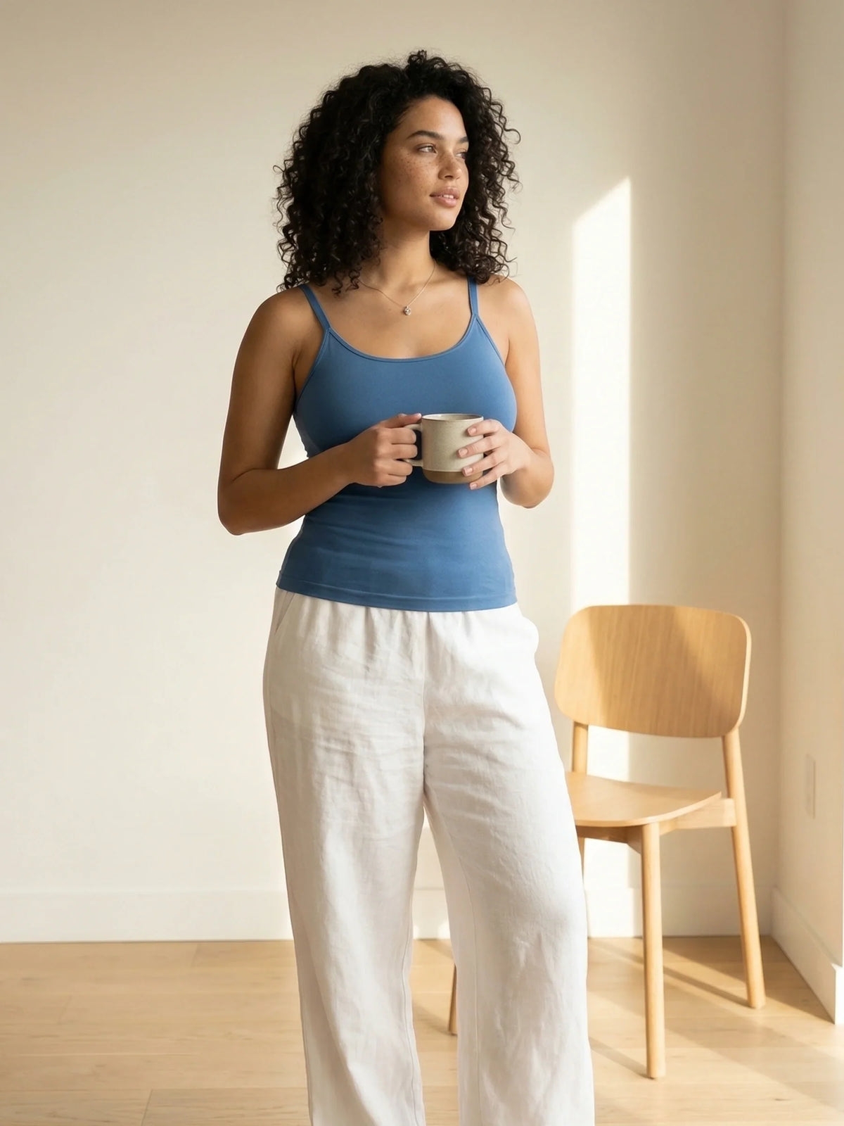 Shaping Scoop Neck Cami