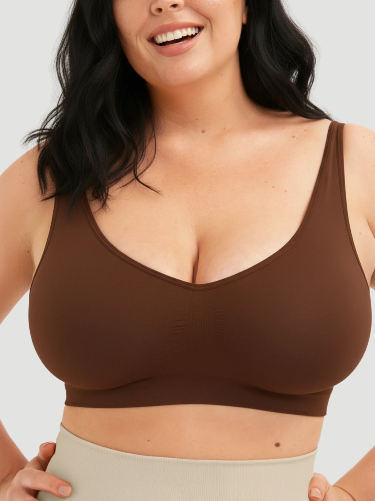 Daily Comfort Throw-on Wirefree Bra (A-FF Cup)
